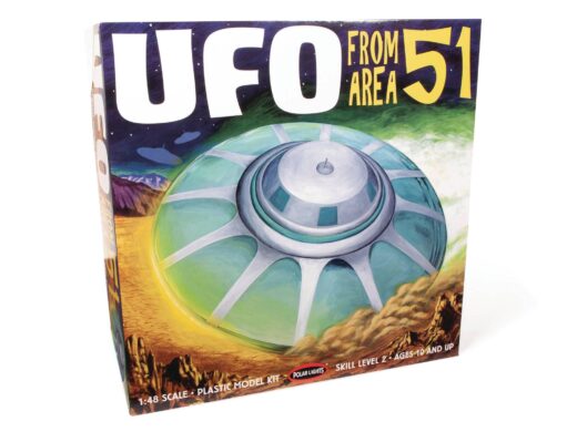 MPC AREA 51 UFO SPACESHIP 1/48 SCALE MODEL KIT (Net) (C: 1-1