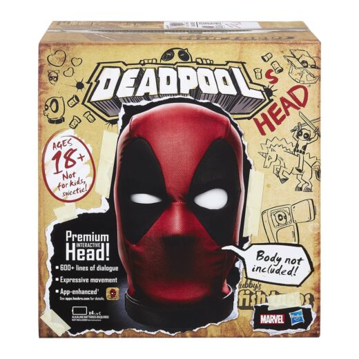 MARVEL DEADPOOL ELECTRONIC INTERACTIVE HEAD PROP (Net) (C: 1