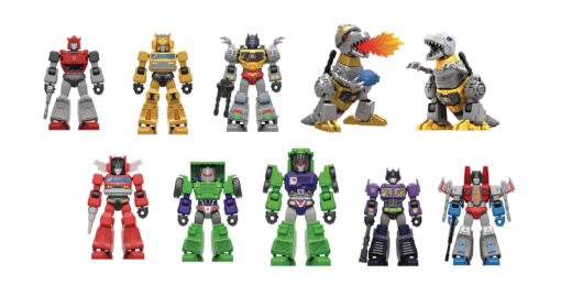 BLOKEES TRANSFORMERS GALAXY VER 2 MINI MODEL BMB 9PC PDQ (Ne