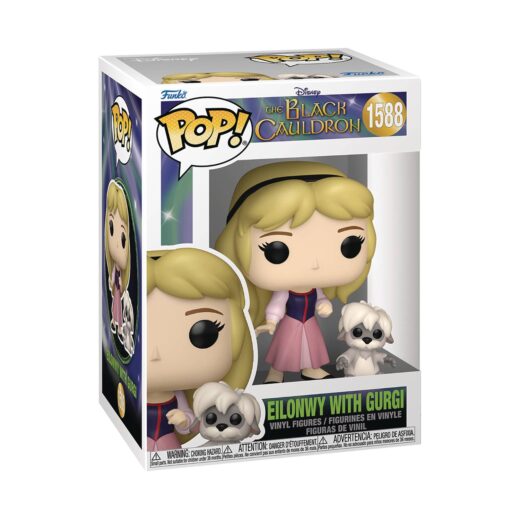 POP & BUDDY BLACK CAULDRON EILONWY W GURGI FIG
