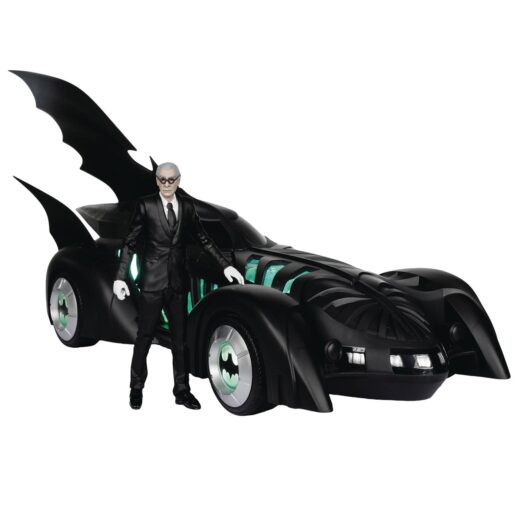 DC MULTIVERSE VEH BATMAN FOREVER ALFRED & BATMOBILE (Net) (C