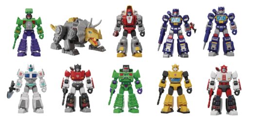 BLOKEES TRANSFORMERS GALAXY VER 3 MINI MODEL BMB 9PC PDQ (Ne