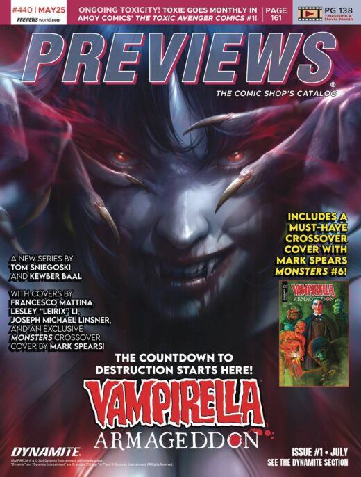 PREVIEWS #442 JULY 2025 (Cancelled)