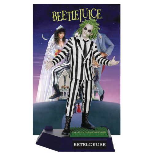 MOVIE MANIACS BEETLEJUICE 2 BEETLEJUICE 1 6IN POSED FIG (Net