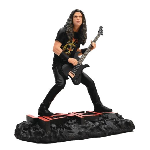 SLAYER TOM ARAYA II ROCK ICONZ KNUCKLEBONZ STATUE (Net) (C: