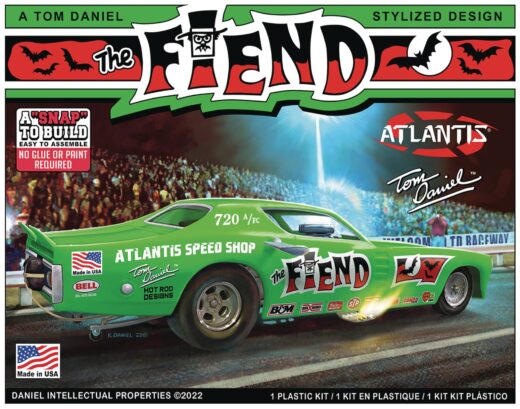 SNAP TOM DANIEL FIEND FUNNY CAR 1/32 MODEL KIT (Net) (C: 1-1