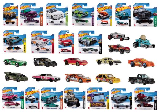 HOT WHEELS 2025 BASIC CAR 1/64 DIE-CAST WAVE E ASST (Net) (C