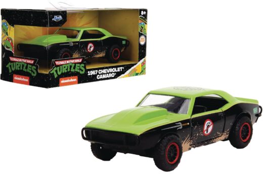 HWR TMNT 1967 CHEVY CAMARO 1/32 DIE-CAST VEHICLE (Net) (C: 1