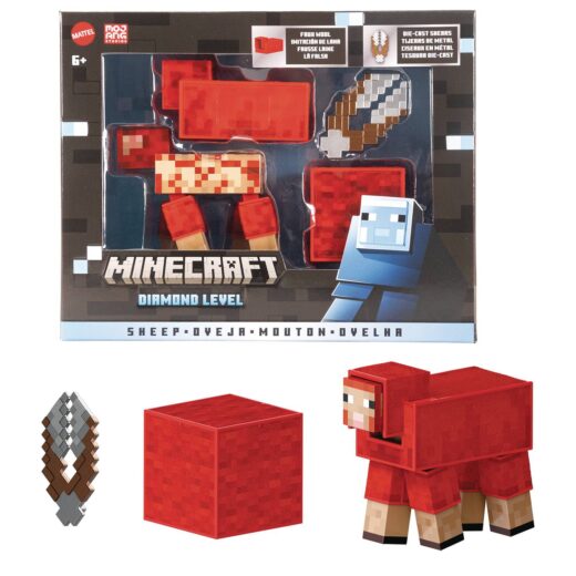 MINECRAFT DIAMOND LEVEL SHEEP AF (Net)