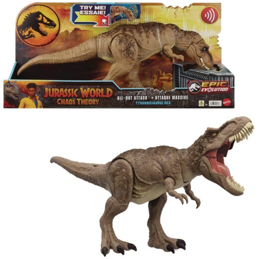 JURASSIC WORLD ALL-OUT ATTACK T-REX FIG (Net)