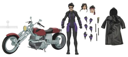 TMNT THE LAST RONIN CASEY MARIE WITH MOTORCYCLE 7IN AF (Net)