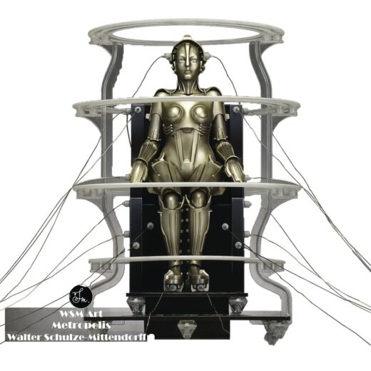 METROPOLIS MASCHINENMENSCH SEATED 1/8 PLASTIC MODEL KIT (Net
