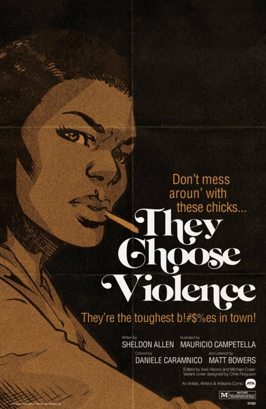 THEY CHOOSE VIOLENCE #2 (OF 5) CVR FERGUSON HOMAGE (MR)