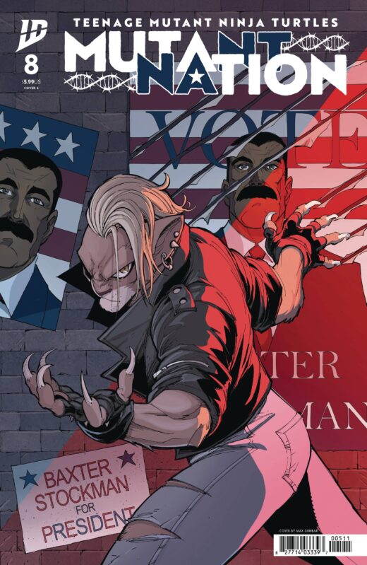 TMNT MUTANT NATION #8 CVR B DUNBAR