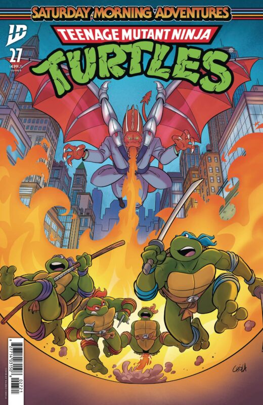 TMNT SATURDAY MORNING ADV #27 CVR B CHIOLA