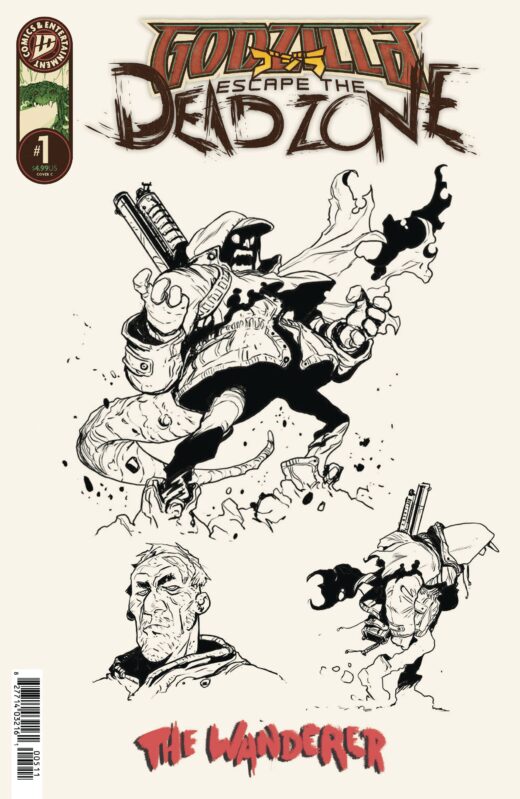 GODZILLA ESCAPE DEADZONE #1 CVR C TUNICA CONCEPT ART