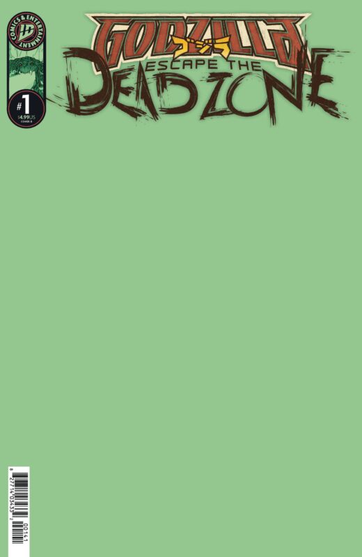 GODZILLA ESCAPE DEADZONE #1 CVR D SKETCH