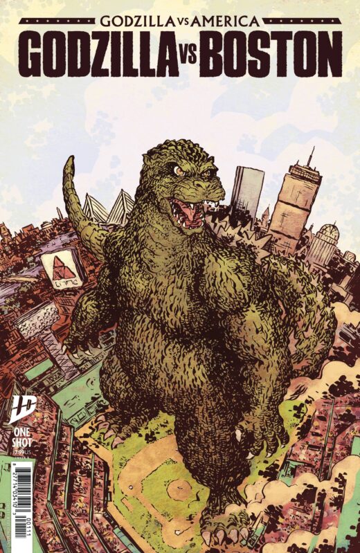 GODZILLA VS AMERICA BOSTON #1 CVR B LONERGAN