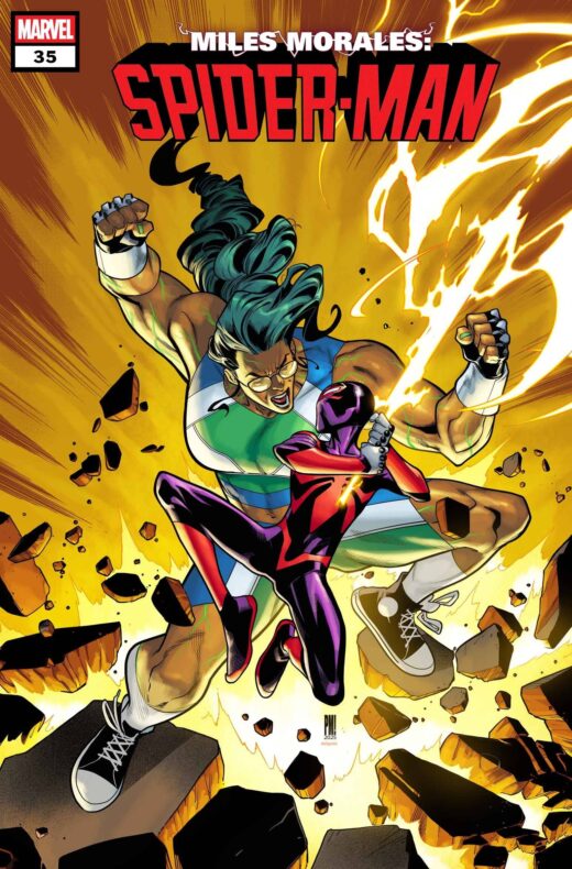 MILES MORALES SPIDER-MAN #35 PACO MEDINA VAR