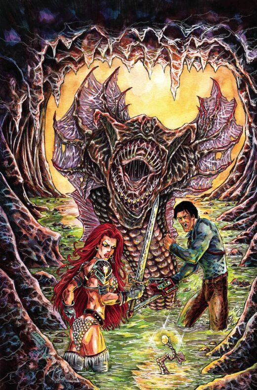 RED SONJA VS AOD #4 CVR H 10 COPY INCV JELENIC VIRGIN