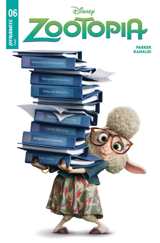 ZOOTOPIA #6 CVR E MOVIE CHARACTERS