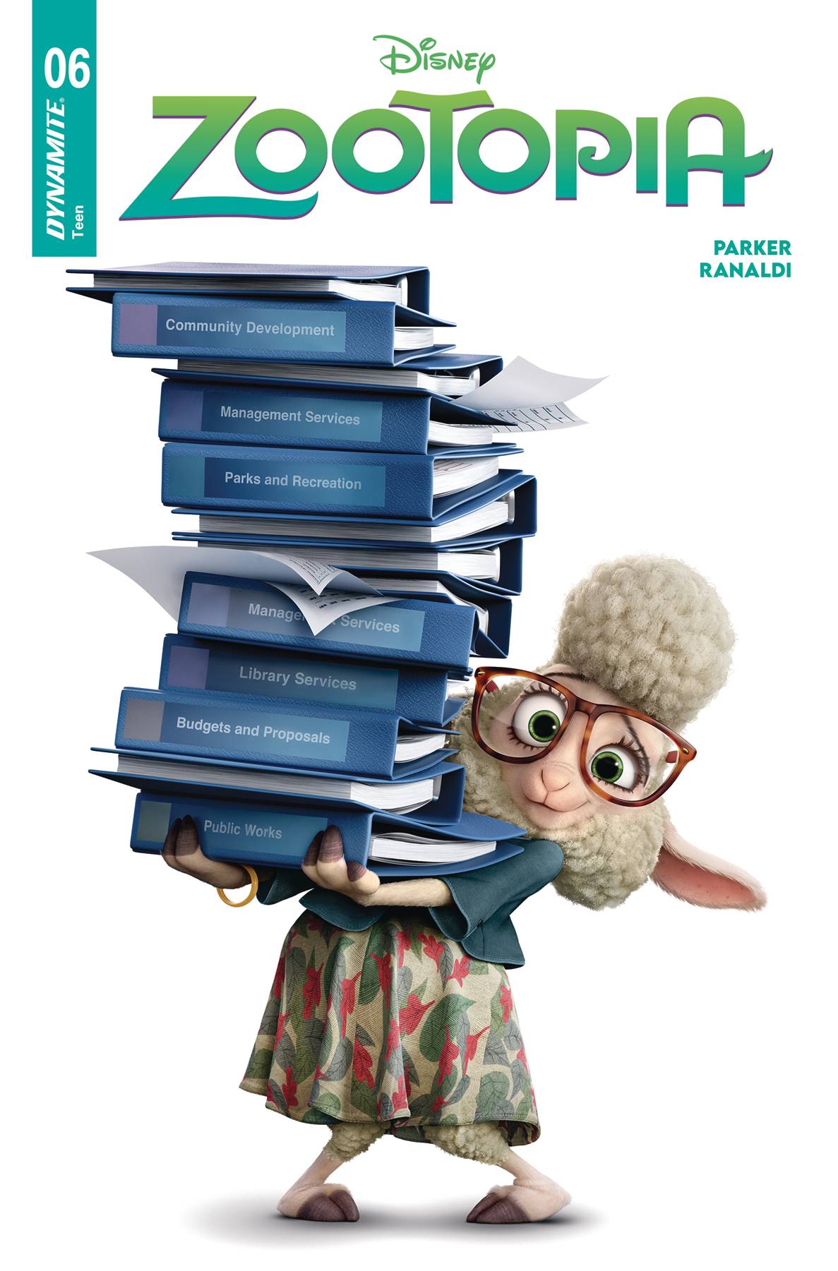 ZOOTOPIA #6 CVR E MOVIE CHARACTERS