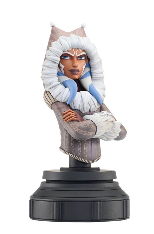 STAR WARS AHSOKA TANO (ILLUM) ANIMATED 1/7 SCALE MINI BUST (