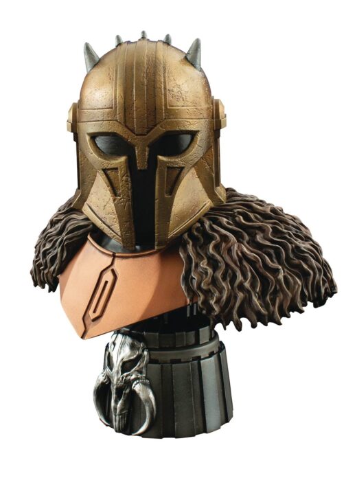 STAR WARS THE MANDALORIAN LEGENDS 3D ARMORER 1/2 SCALE BUST