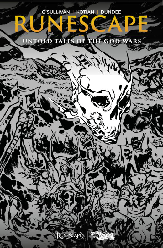RUNESCAPE UNTOLD TALES OF THE GOD WARS #4 (OF 4) CVR B JAKUB REBELKA INKS VAR (MR)