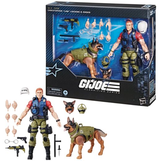 GI JOE CLASSIFIED SERIES 6IN LAW & ORDER DLX AF (Net)