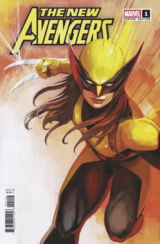 NEW AVENGERS #1 25 COPY INCV STEPHANIE HANS VAR