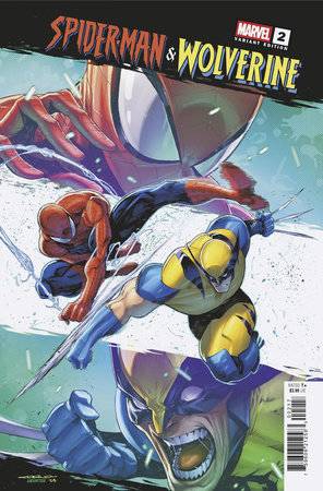 SPIDER-MAN & WOLVERINE #2 25 COPY INCV IBAN COELLO VAR