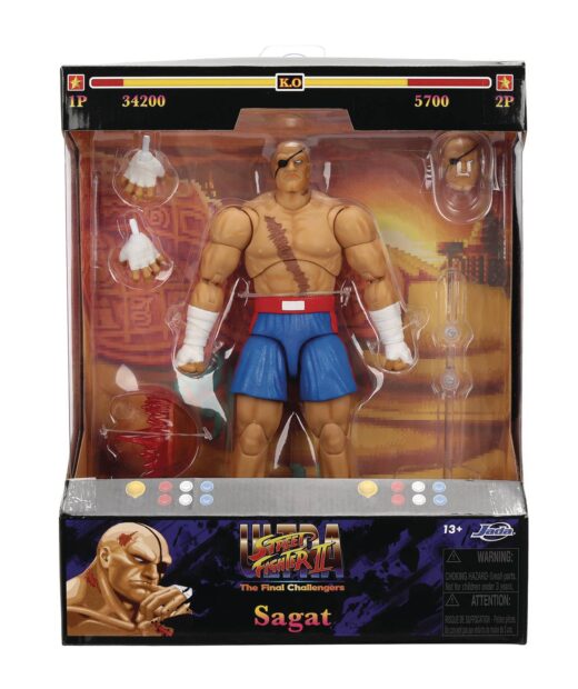 STREET FIGHTER II SAGAT 6IN DLX AF