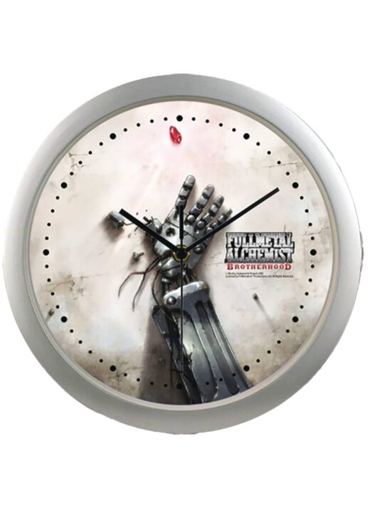 FULLMETAL ALCHEMIST BROTHERHOOD AUTOMAIL HAND WALL CLOCK (Ne