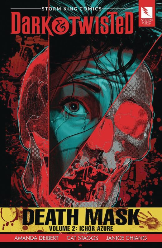 STORM KING DARK & TWISTED DEATH MASK GN VOL 02 ICHOR AZURE (