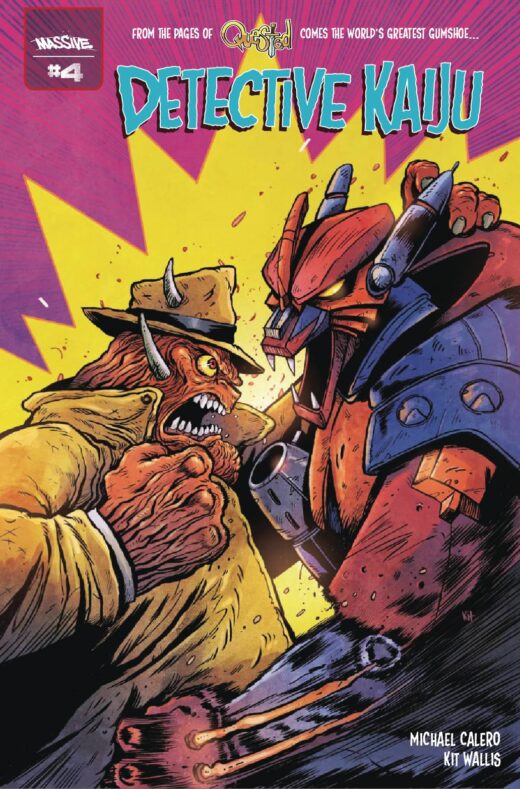 DETECTIVE KAIJU #4 (OF 4) CVR A WALLIS (MR)