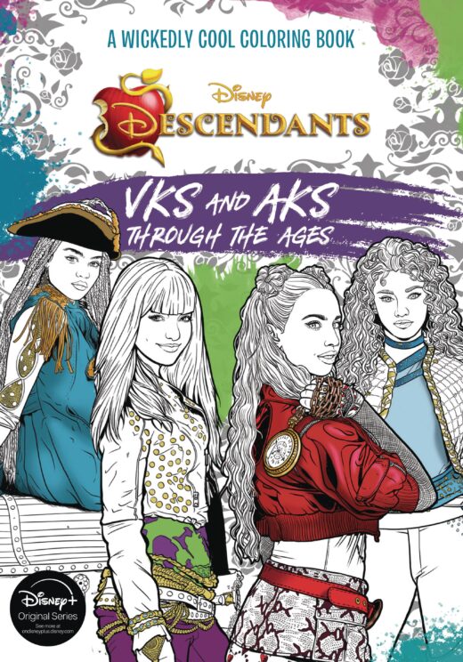 DESCENDANTS WICKEDLY COOL COLORING BOOK SC