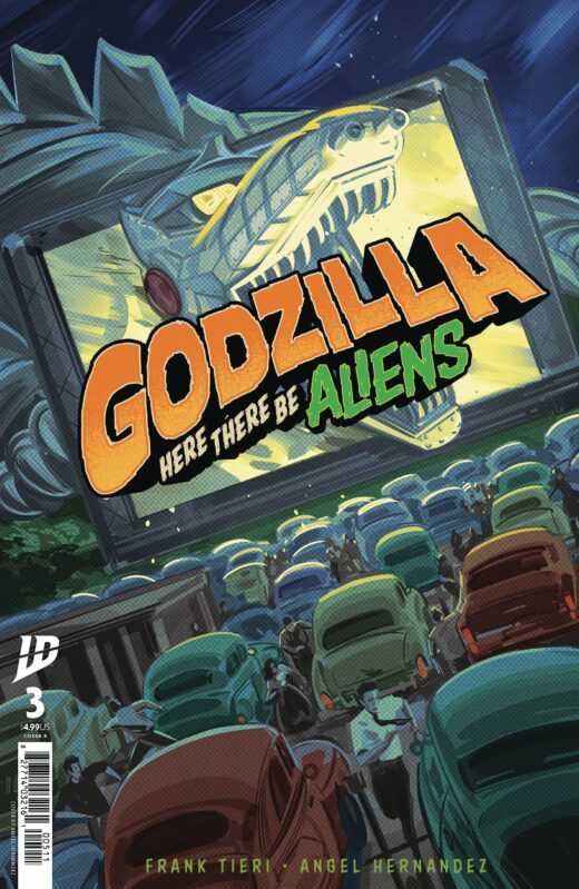 GODZILLA HERE THERE BE ALIENS #3 CVR B HERNANDEZ