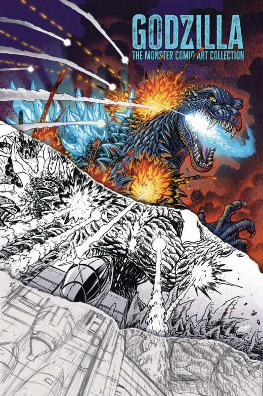 GODZILLA MONSTER COMIC ART COLL HC