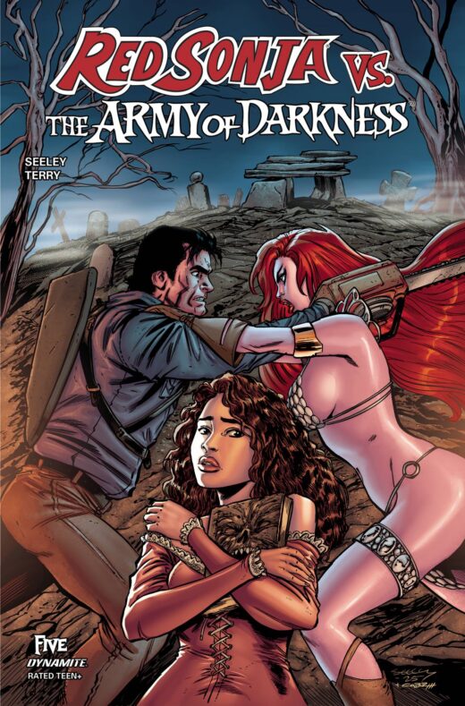 RED SONJA VS AOD #5 CVR B SEELEY