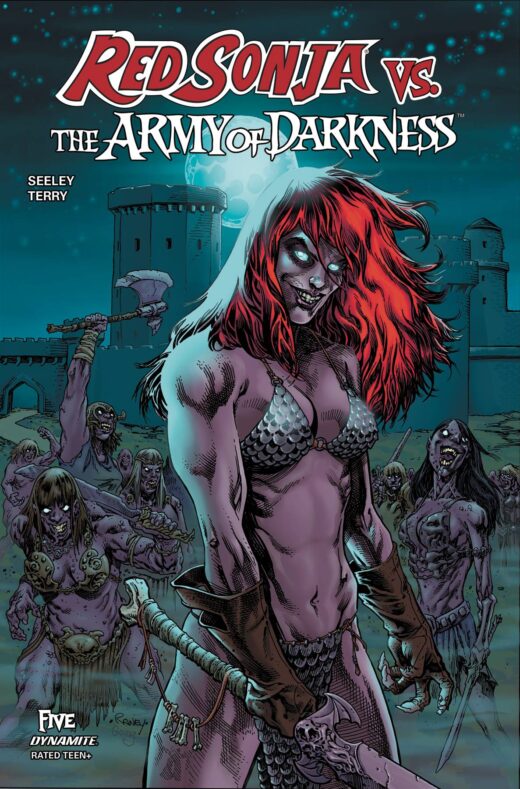 RED SONJA VS AOD #5 CVR C RANEY