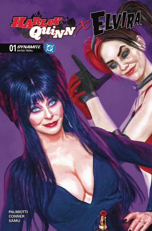 HARLEY QUINN X ELVIRA #1 CVR H SPEARS