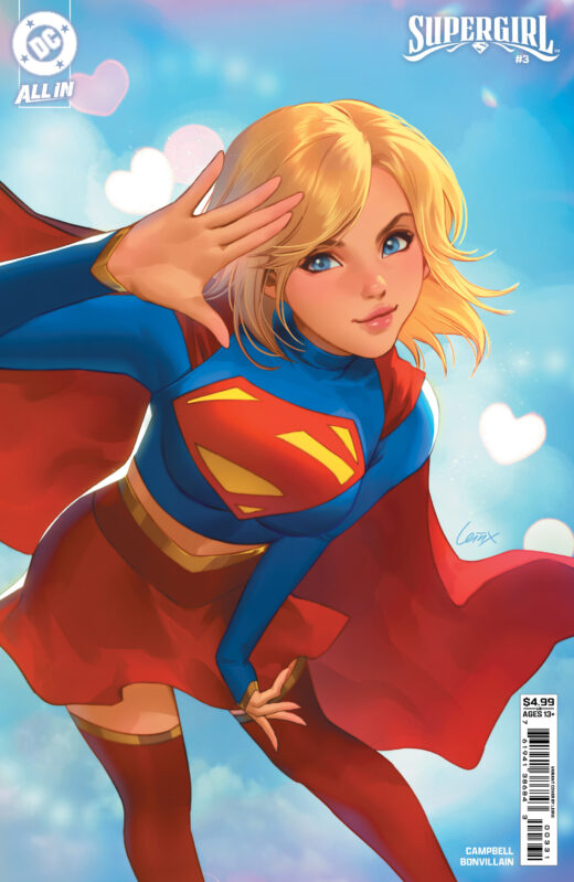 SUPERGIRL #3 CVR C PABLO VILLALOBOS CARD STOCK VAR