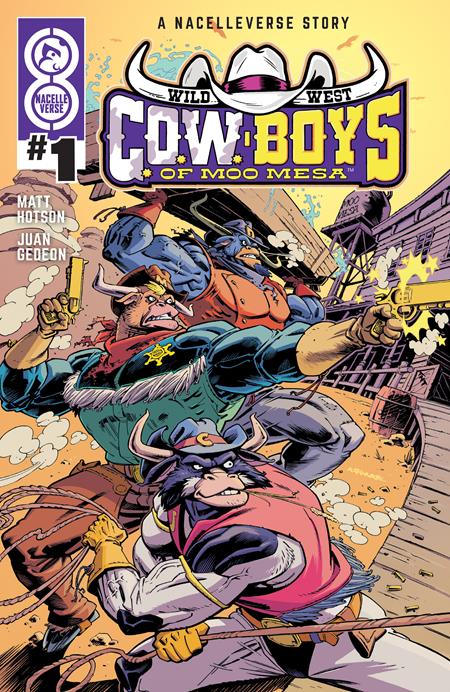 WILD WEST COW-BOYS OF MOO MESA #1 (OF 4) CVR B ANDREW KRAHNKE VAR
