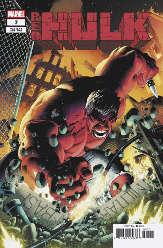 RED HULK #7 PAULO SIQUEIRA VAR