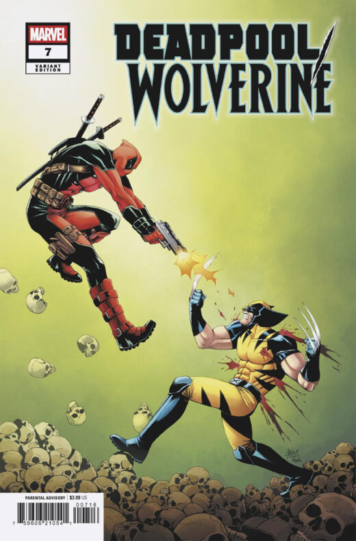 DEADPOOL WOLVERINE #07 25 COPY INCV CORIN HOWELL VAR
