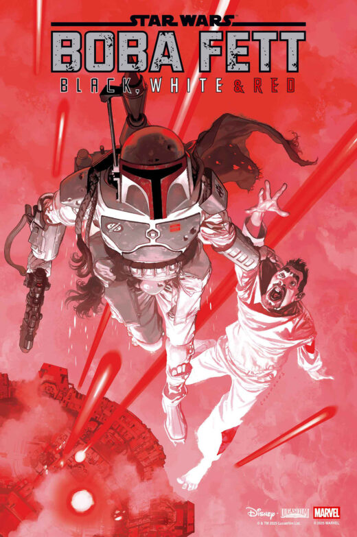 STAR WARS BOBA FETT - BLACK, WHITE & RED #1 JOSEMARIA CASANOVAS VARIANT
