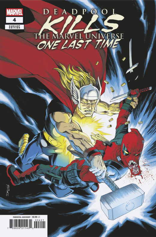 DEADPOOL KILLS MARVEL U ONE LAST TIME #4 (OF 5) SHALVEY VAR