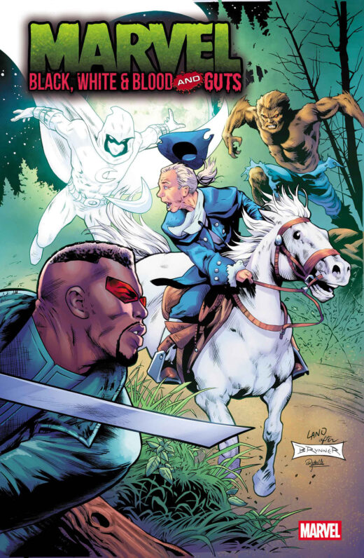 MARVEL BLACK, WHITE & BLOOD AND GUTS #1 GREG LAND 250TH HOMAGE VARIANT