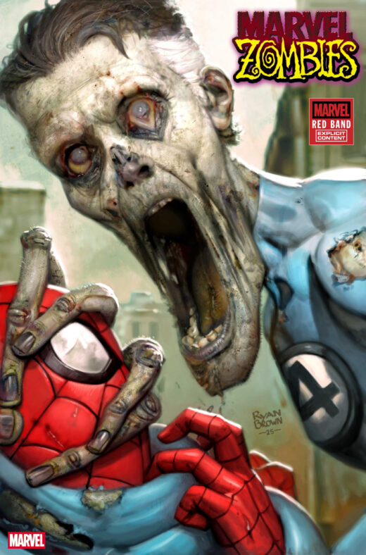 MARVEL ZOMBIES RED BAND #1 RYAN BROWN VARIANT [POLYBAGGED]